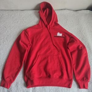 Home Alone Sweatshirt Mens Small Red Merry Christmas Ya Filthy Animal Hoodie NWT